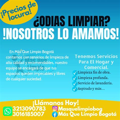 Más Que Limpio | Recuerda que la limpieza y el orden son fundamentales ...