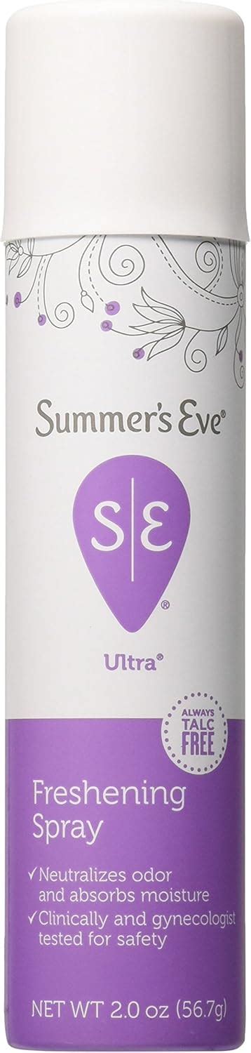 Buy Summer’s Eve Ultra Freshening Feminine Deodorant Spray 2 Ounce s 2 ...