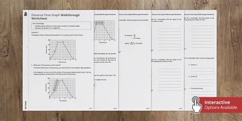 Image result for Distance Time Graph Worksheet PDF