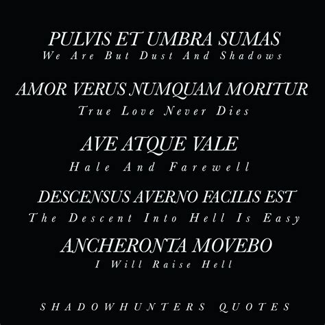 Shadowhunters Quotes | Pinterest