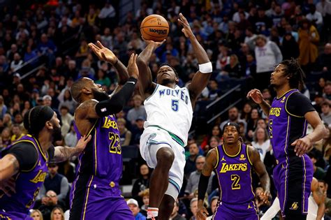Minnesota Timberwolves vs LA Lakers vs Starting Lineups and Depth Chart ...