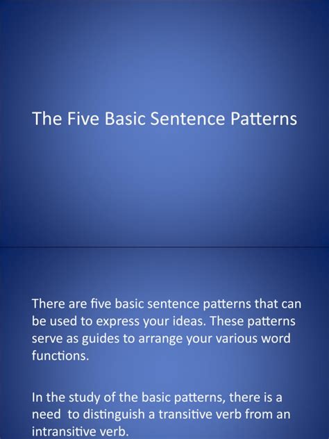 5 Basic Sentence Patterns 的图像结果