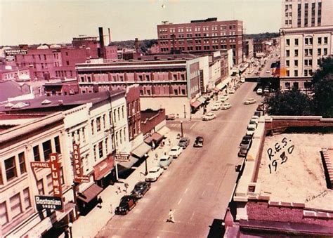 Historical Street View of Decatur, Illinois