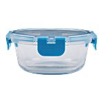 Buy bb home Food Container with Dark Blue Lid - Transparent ...
