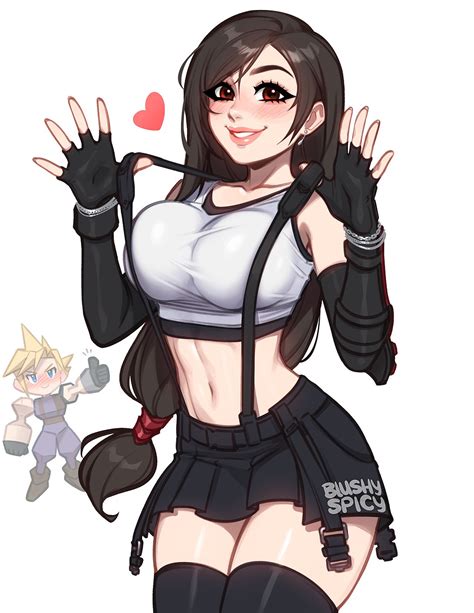 Tifa Lockhart - Final Fantasy VII - Image by Blushypixy #4286191 ...