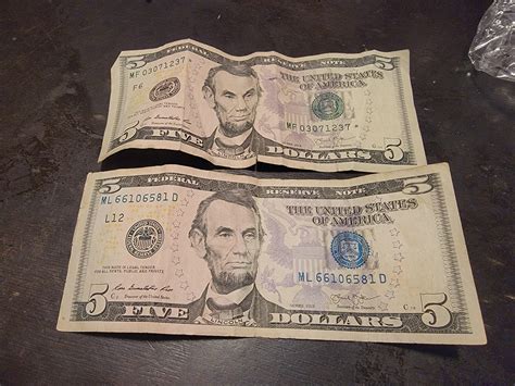 Five Dollar Bill Blue Seal at Ladonna Teal blog