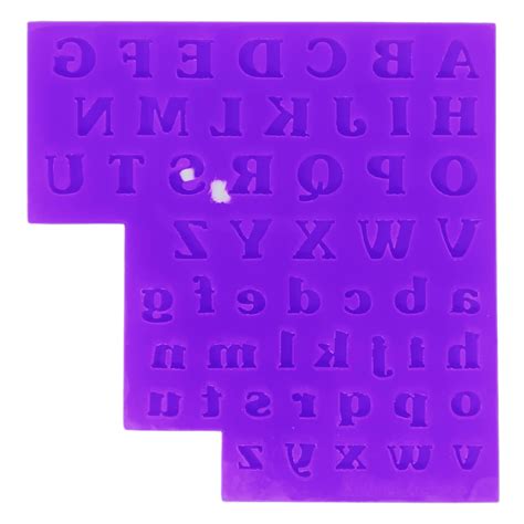 The Mould Story - Uppercase and Lowercase Alphabet Palette Mould