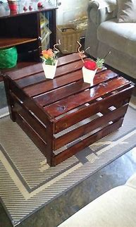 Image result for Wood Coffee Table