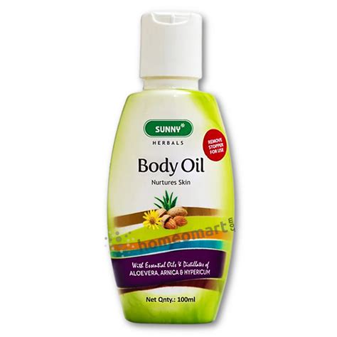 Baksons Sunny Herbals Body Oil | Natural Moisturizing and Relaxing ...