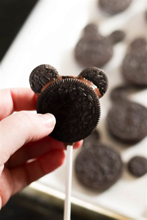 Image result for Mickey Mouse Oreo Tutorial