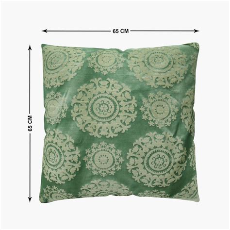 Buy Corsica Jade Set of 2 Jacquard Cushion Covers - 65x65cm from ...