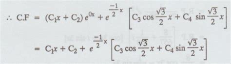 (i) Problems based on R.H.S = eax + xn + cos ax - Solved Example ...