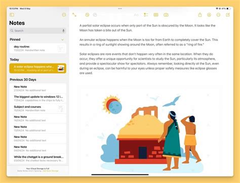 Image result for iPad Writing Note
