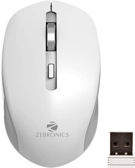 Amazon.in: Buy ZEBRONICS ZEB-JAGUAR Wireless Mouse, 2.4GHz with USB ...