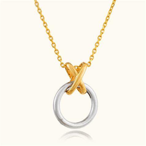 Gold Loop Pendant – Caratly