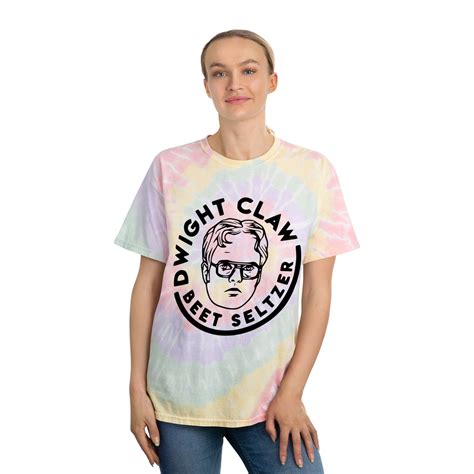 Tie-Dye Dwight Claw Shirt, Wh Claw, Beet Seltzer, The Office Merch ...