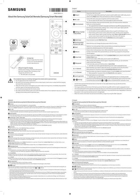 Explain Samsung Solar Cell Remote Buttons 的图像结果
