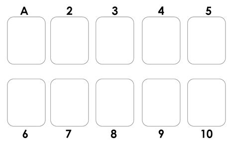 Garbage or Trash Card Game Template