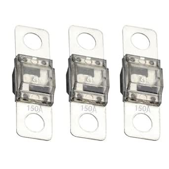 GLOSO BDFS MIDI/AMI Fuse, Bolt Down Fuse (150A - 3 Pack) : Amazon.in ...
