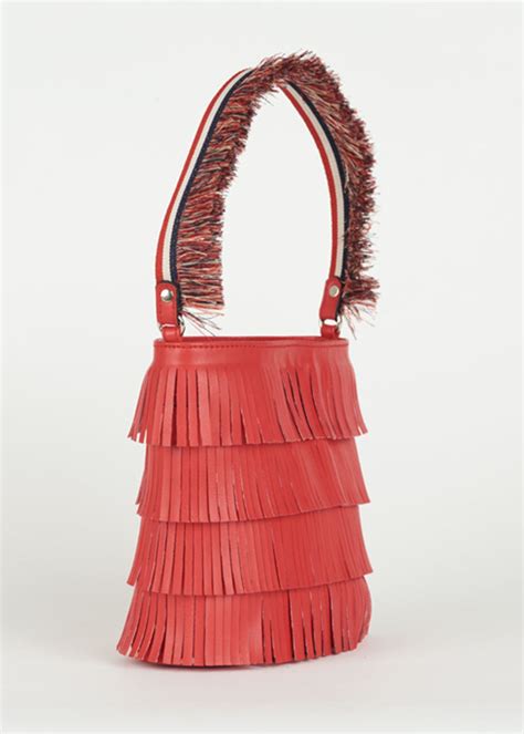 Get Red Tasseled Hand Bag at ₹ 3500 | LBB Shop