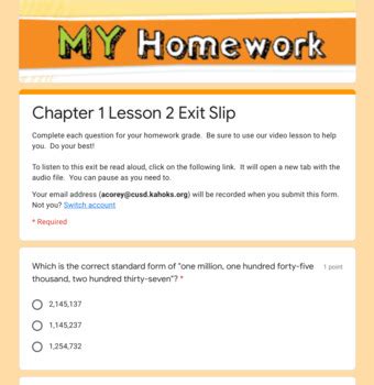 Image result for Answer Key for Lesson 1 Module 2 Grade 4 Exit Ticket