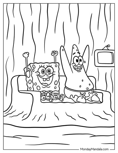 Spongebob Squarepants Coloring Pages Patrick [2025]