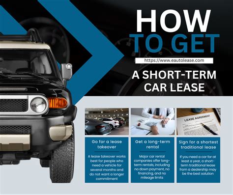 Three Things to Know About a Short-Term Car Lease | eAutoLease