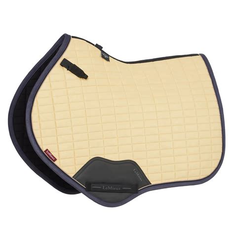 LeMieux Suede Close Contact Saddle Pad - Mimosa