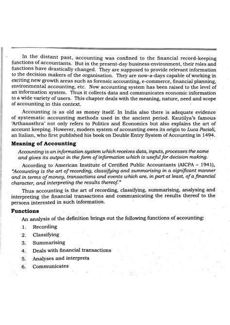 Accounting - Ba /BBA/BCom calicut university - Studocu