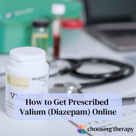 How to Get Prescribed Valium (Diazepam) Online & In Person