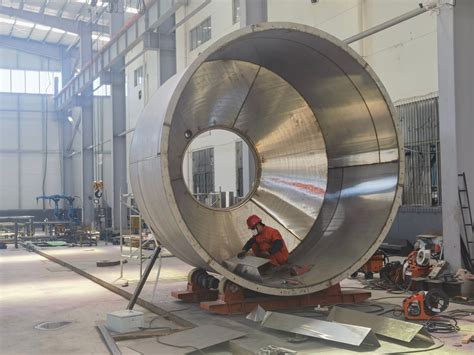 Large Heavy Steel Structure Vessel Pressure Vessel Mixing Vessel ...