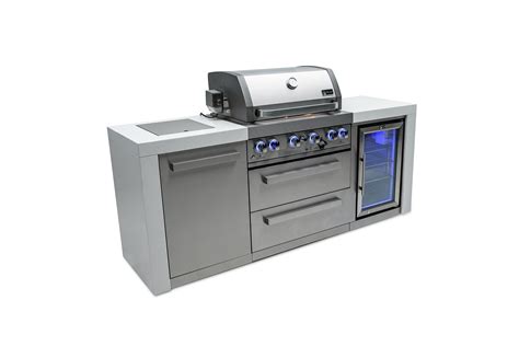 Mont Alpi MAi400-DFC 32-Inch 4-Burner 78000 BTU Deluxe Stainless Steel ...