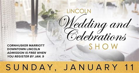 Lincoln Wedding and Celebrations Show 2026, The Lincoln Marriott ...