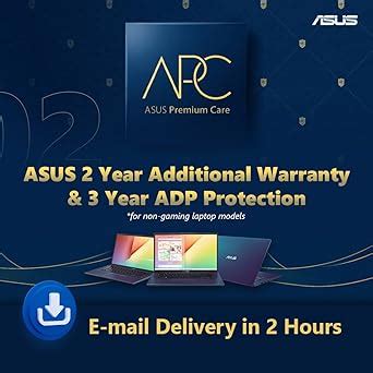 ASUS Premium Care 2 Year Extended Warranty & 3 Year ADP with Onsite ...