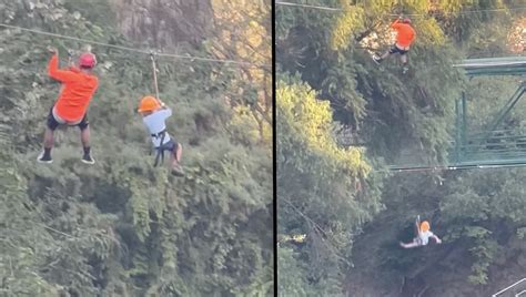 Video: 6-year-old Boy Falls 40 Feet From Zip Line After Harness Failure ...