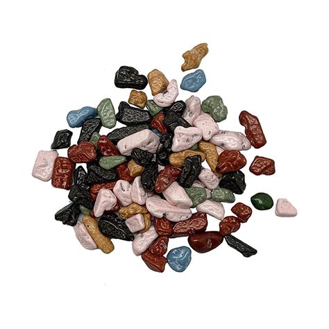 Chocolate Rocks - 1Lb Resealable Stand Up Candy Bag - Realistic Edible ...