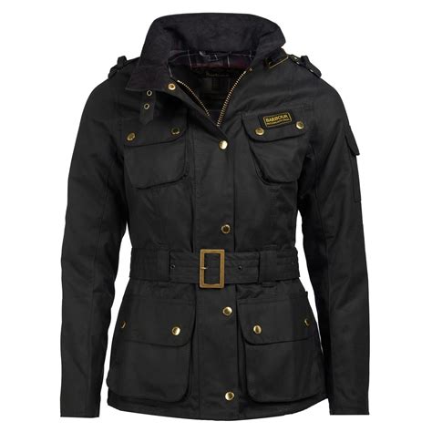 Barbour International | Women's Water Resistant Windproof Waxed Cotton ...