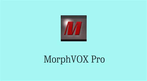 Изменяем свой голос программой MorphVox Pro - YouTube