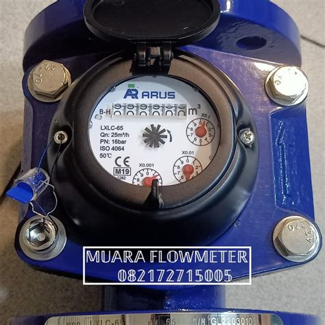 Jual Flowmeter air 2/5 inch Arus - Water meter 2.5" Arus air bersih ...