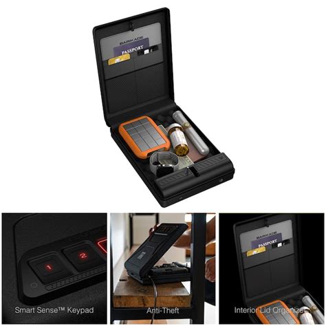 Vaultek Barikade Series 1 1-Gun Biometric Gun Safe with Interior ...