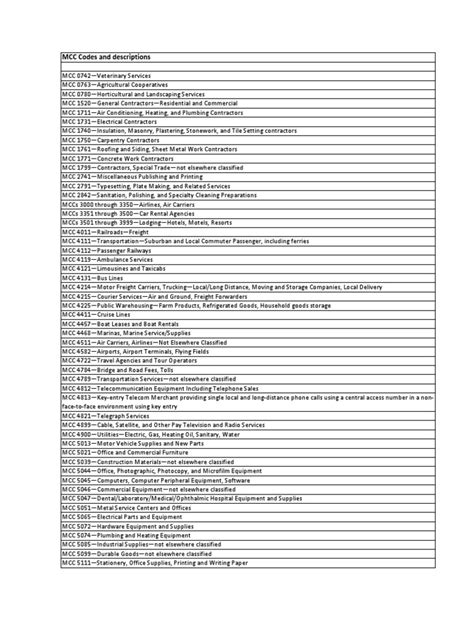 MCC Color Codes 的图像结果
