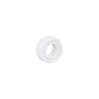 uxcell R188 Full Ceramic Bearings 1/4"x1/2"x3/16" Deep Groove Miniature ...