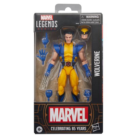 Marvel Legends Series Wolverine Figure (Marvel 85th Anniversary) 6-inch ...