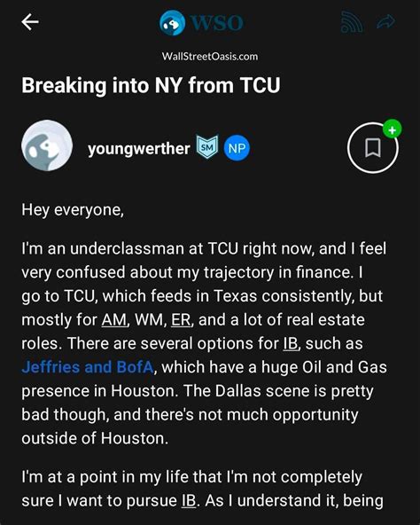 Summer 2026 Investment Banking Internships In South