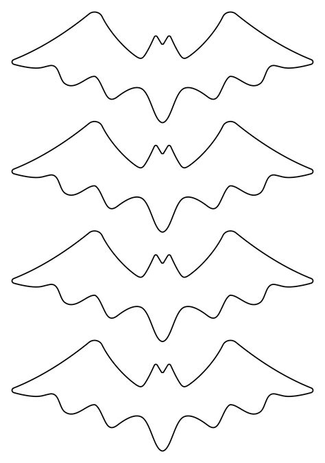 Image result for Printable Bat Pattern