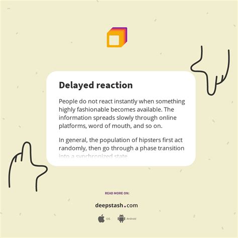 Image result for Delayed Reaction