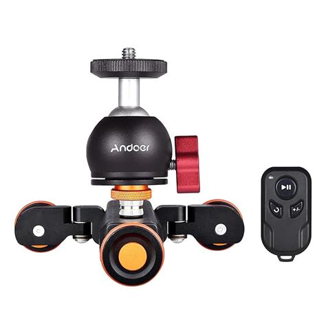 Buy L4 PRO Motorized Camera Video Dolly with Scale Indication Electric ...