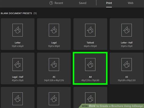 How to Make a Brochure Using InDesign 的图像结果