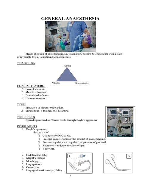 General Anesthesia Full Procedure 的图像结果