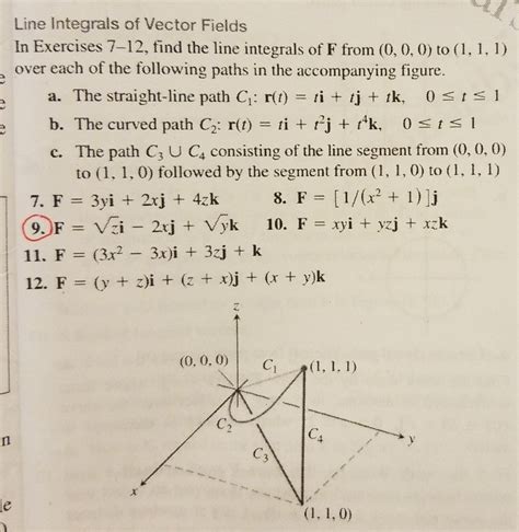 Line Integrals of Vector Fields Examples 的图像结果